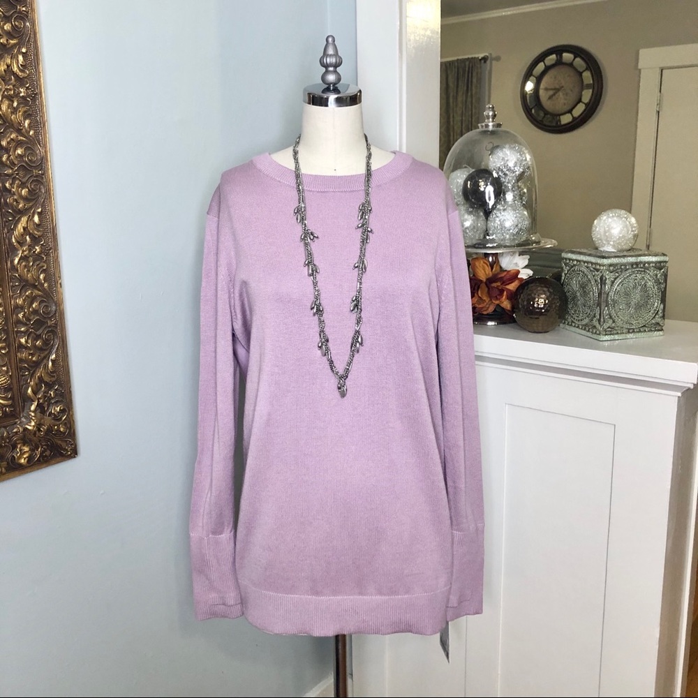 Lululemon Purple Still At Ease Sweater Pullover - Picture 2 of 7